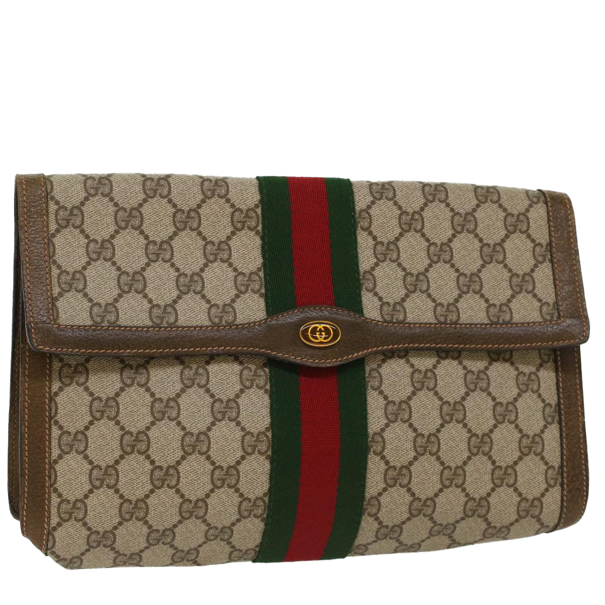 Red discount gucci clutch