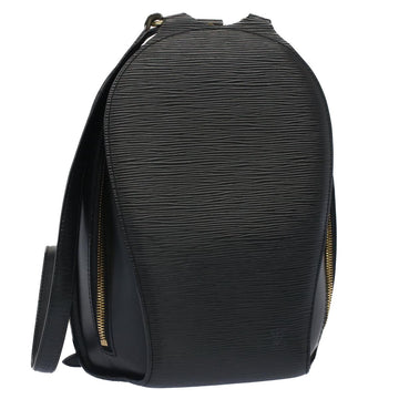 LOUIS VUITTON Epi Mabillon Backpack Black M52232 LV Auth yk8320