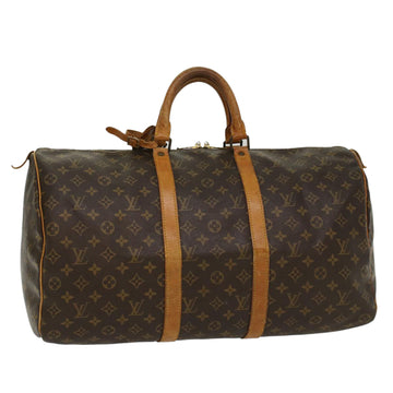 LOUIS VUITTON Monogram Keepall 50 Boston Bag M41426 LV Auth yk8430