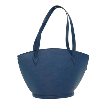 LOUIS VUITTON Epi Saint Jacques Shopping Shoulder Bag Blue M52275 LV Auth yk8438