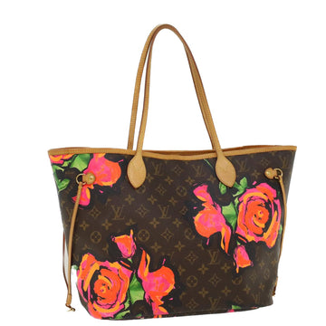 LOUIS VUITTON Monogram Rose Neverfull MM Tote Bag M48613 LV Auth yk8494