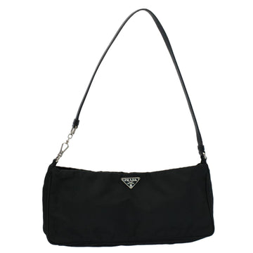 PRADA Shoulder Bag Nylon Black Auth yk9117