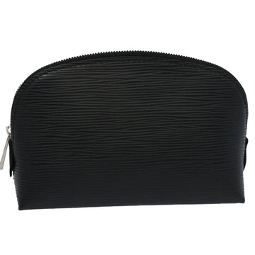 LOUIS VUITTON Epi Pochette Cosmetic PM Cosmetic Pouch Black M41348 Auth yk9179