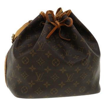 LOUIS VUITTON Monogram Petit Noe Shoulder Bag M42226 LV Auth yt917