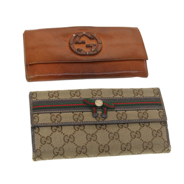 Vintage Gucci GG Monogram Long Wallet – The Luxe Lion Boutique