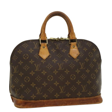 LOUIS VUITTON Monogram Alma Hand Bag M51130 LV Auth Z059